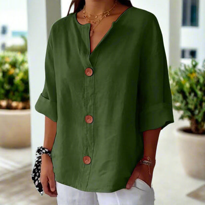 Mireva™ | Coastal Ease Blouse