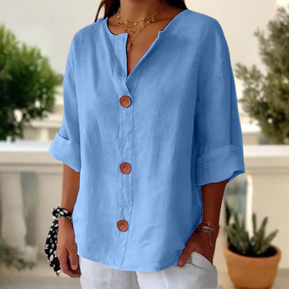 Mireva™ | Coastal Ease Blouse