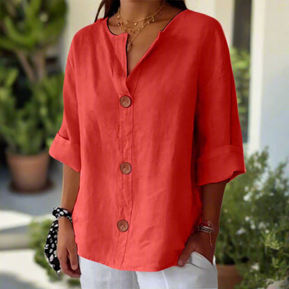 Mireva™ | Coastal Ease Blouse