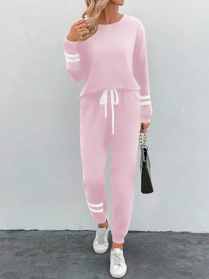 Quintessa™ | Women's Cozy Striped Lounge Set