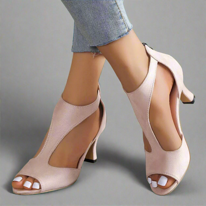 Jorelle™ | Two-Tone Elegant Sandals