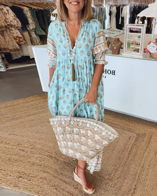 Velina™ | Soft Graphic Dress