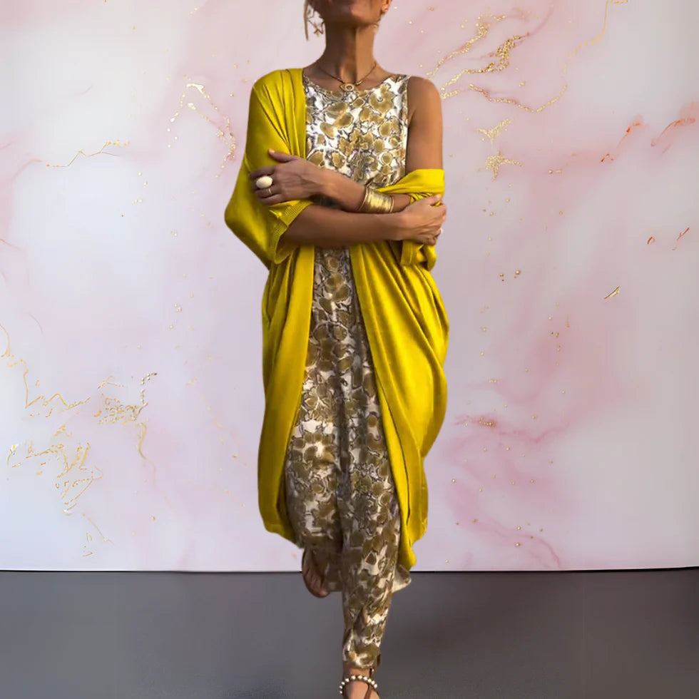 Tamsyn™ | Elegant dress with vest