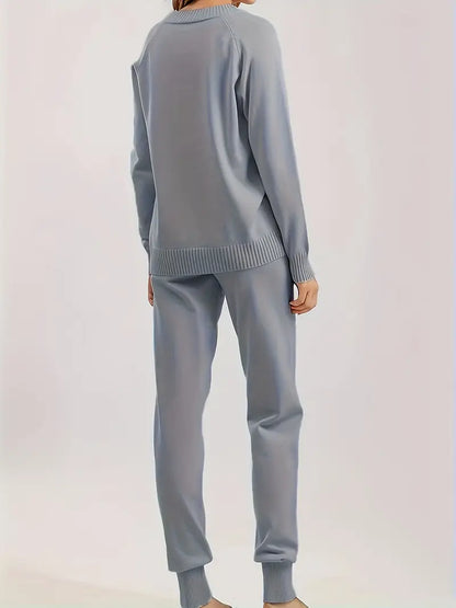 Helisent™ | V-Neck Two-Piece Set