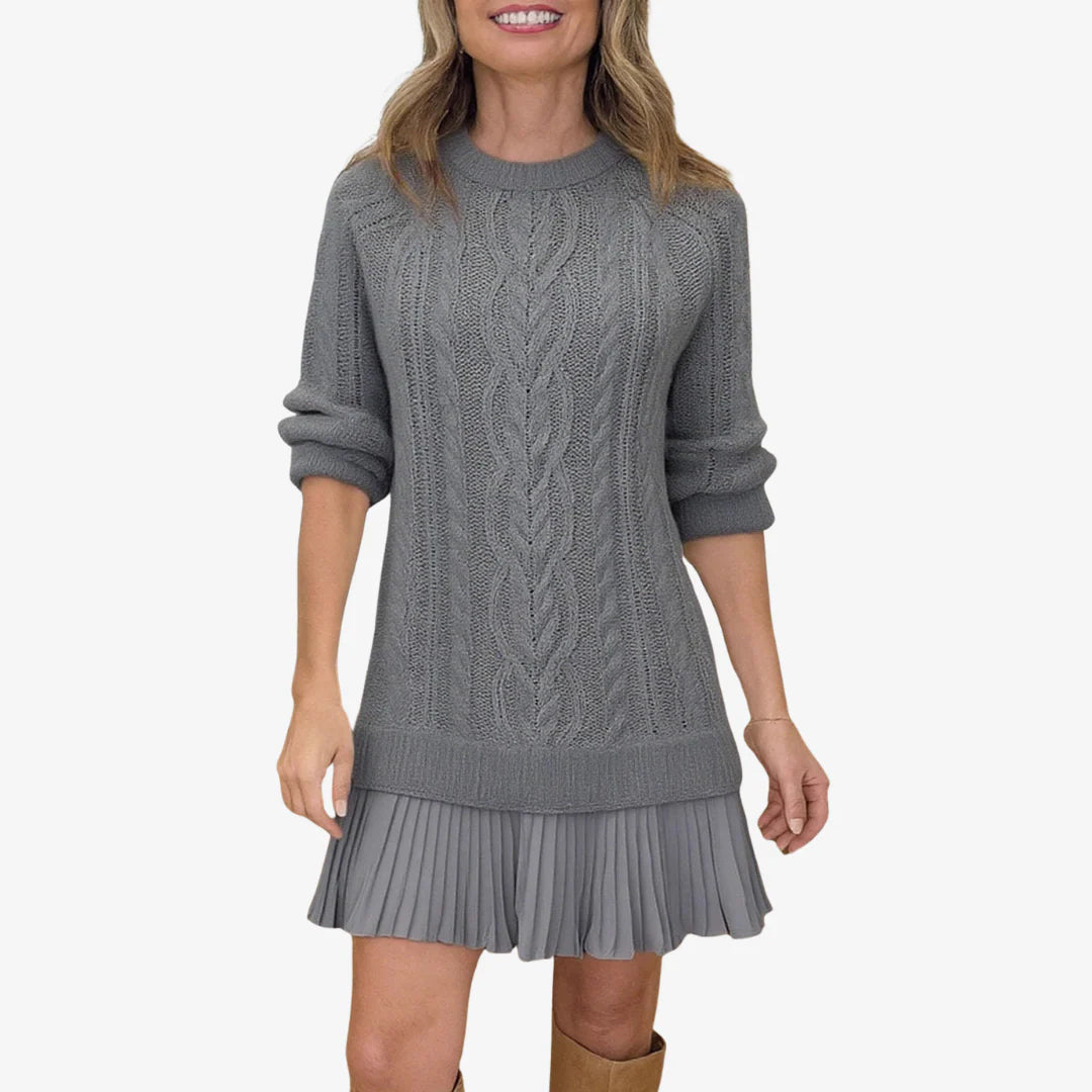 Delia™ | Soft Winter Sweater Dress