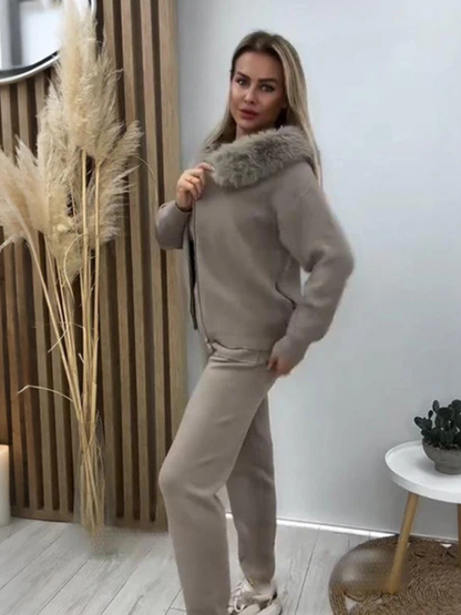 Courtney™ | Faux Fur 2-piece Set