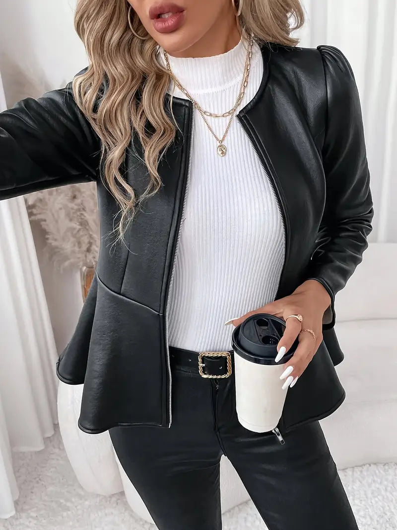 Hespera™ |  Elegant Belted Waist Jacket