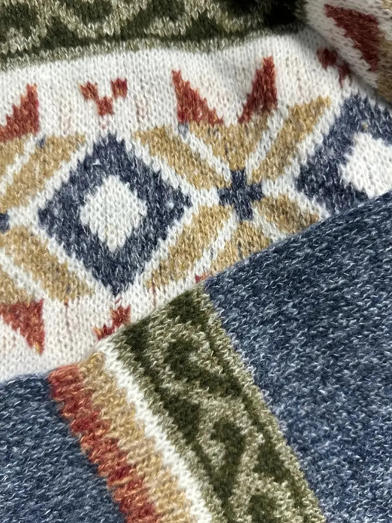 Heloria™ | Boho Chic Patterned Cardigan