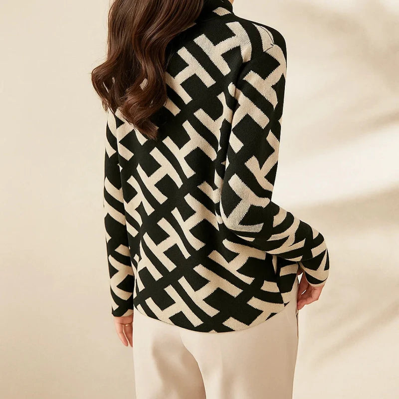 Romina™ | Graphic Pattern Sweater