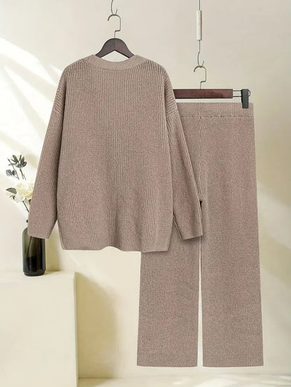 Bellara™ | Elegant Cardigan and Pants