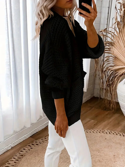 Faylinn™ | Long Sleeve V-Neck Cardigan