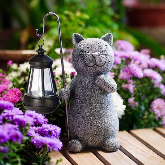 Wandelkat™ - Wandelende Kitty Tuinbeeld