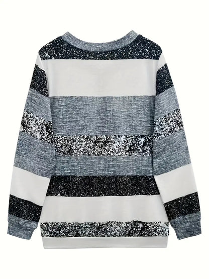 Fionella™ | Casual Striped Sweater