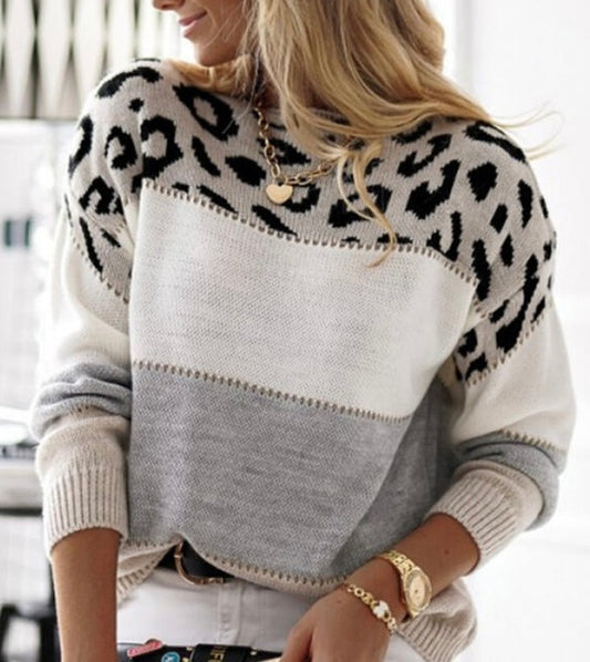 Ursula™ |  Elegant Leopard Sweater
