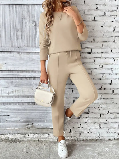 Perdita™ | Elegant Drawstring Two-Piece Set
