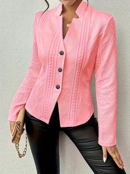 Juno™ | Textured Button-Up Jacket