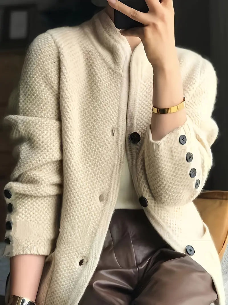 Deliora™ | Effortless Style Knit Cardigan