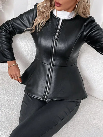 Hespera™ |  Elegant Belted Waist Jacket