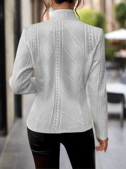 Juniper™ | Textured Button-Up Blazer
