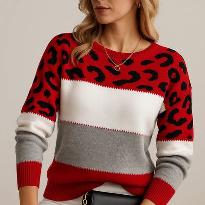 Ursula™ |  Elegant Leopard Sweater