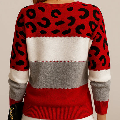 Ursula™ |  Elegant Leopard Sweater