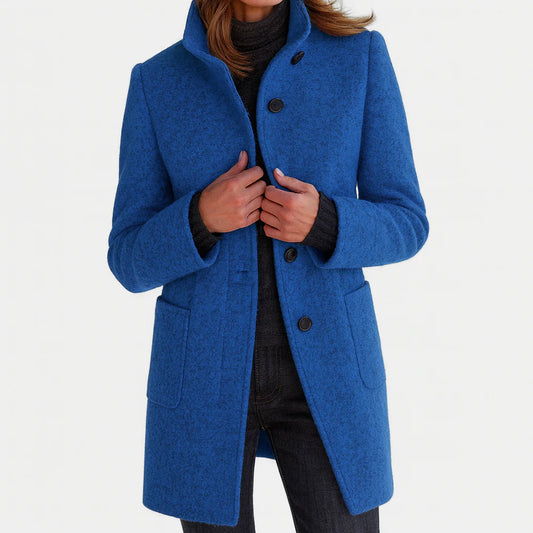 Felicity™ |  Elegant High Collar Coat