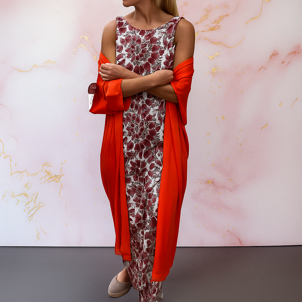Tamsyn™ | Elegant dress with vest