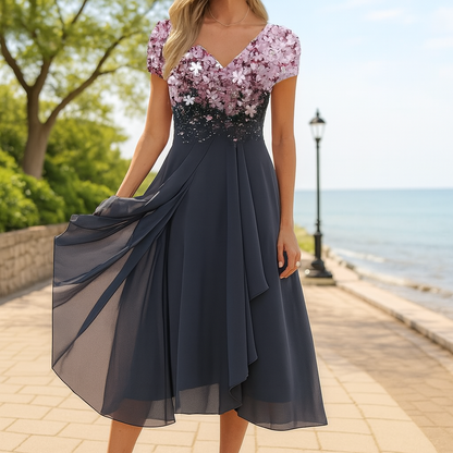 Elisara™ | Twilight Bloom Dress