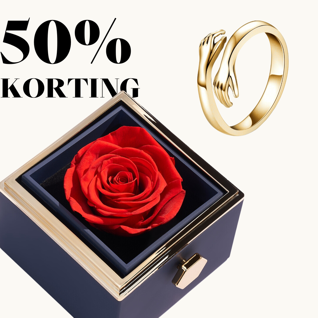 LYNN & CO | Rozen Doos & Knuffel Ring