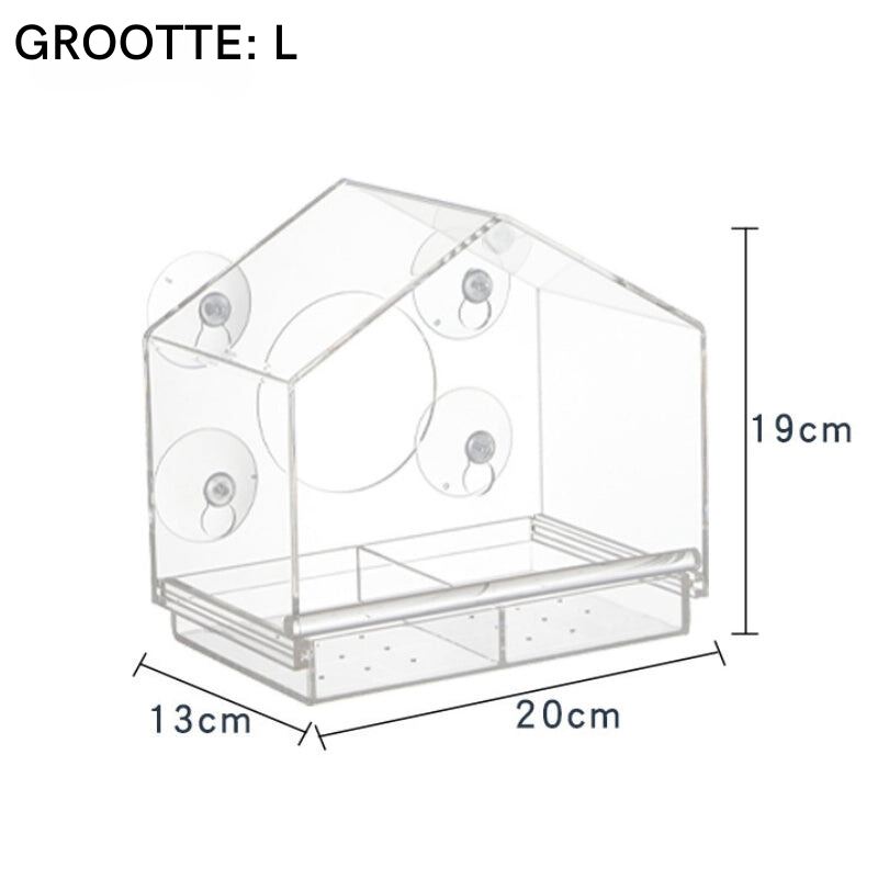 VogelVilla™ - Breng de natuur dichterbij met dit huisje!