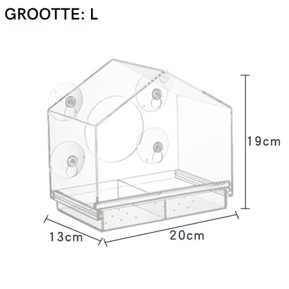 VogelVilla™ - Breng de natuur dichterbij met dit huisje!
