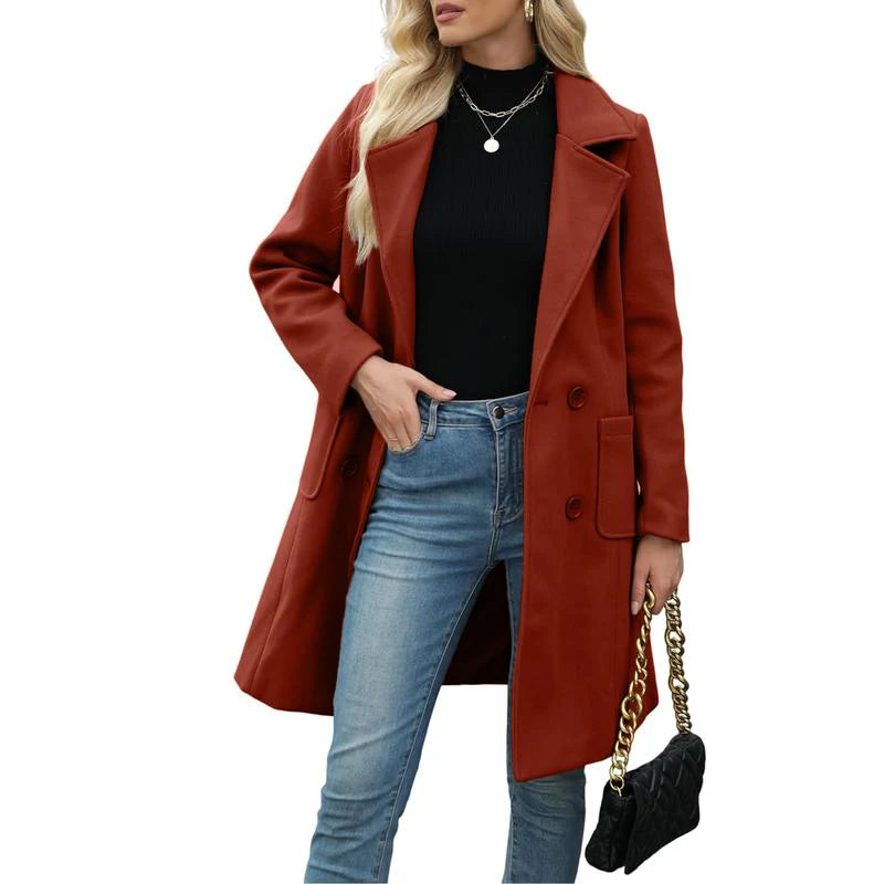 Norielle™ | Casual Warm Blend Coat