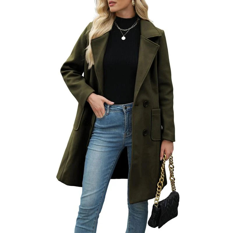 Norielle™ | Casual Warm Blend Coat