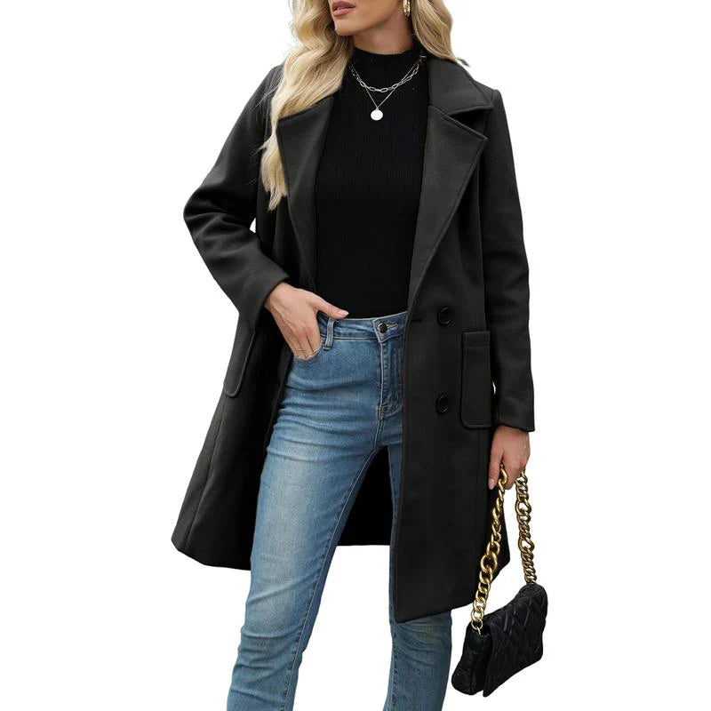 Norielle™ | Casual Warm Blend Coat