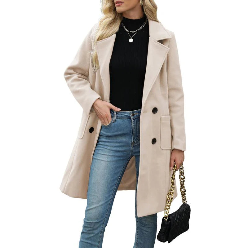 Norielle™ | Casual Warm Blend Coat