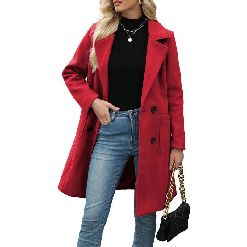 Norielle™ | Casual Warm Blend Coat