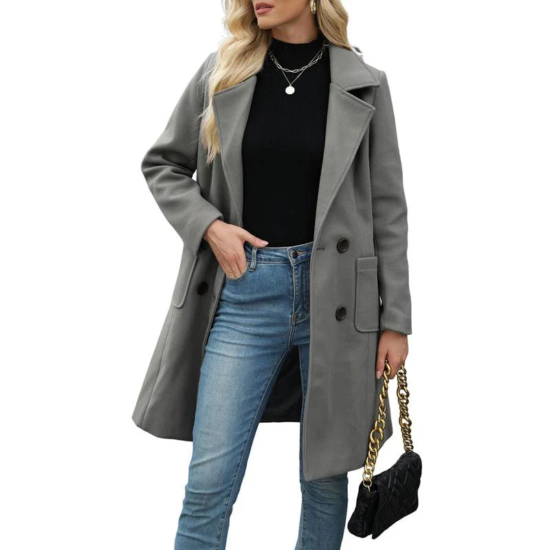 Norielle™ | Casual Warm Blend Coat
