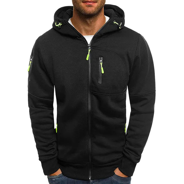 Oliver - Stijlvol tech fleece jack voor mannen