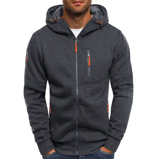 Oliver - Stijlvol tech fleece jack voor mannen