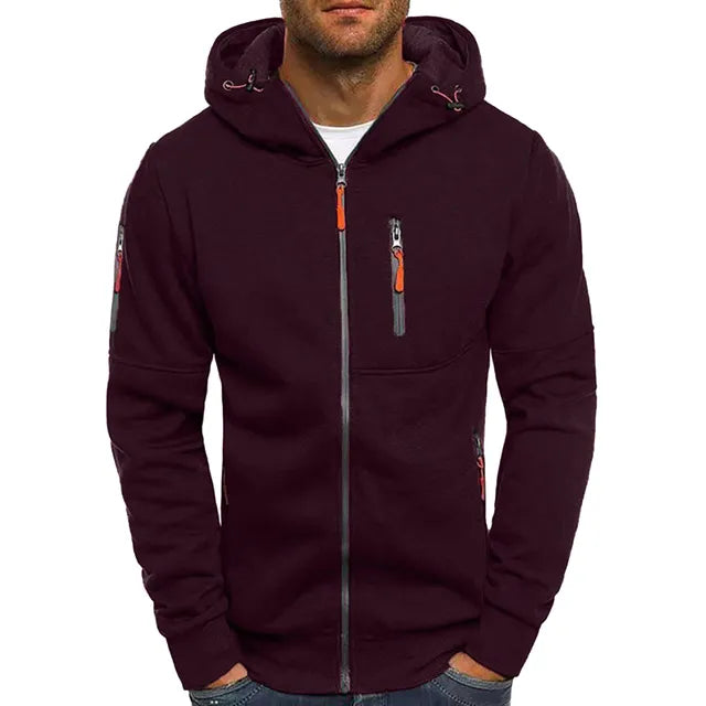 Oliver - Stijlvol tech fleece jack voor mannen