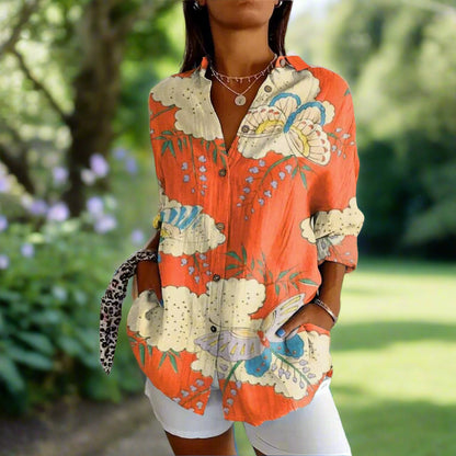 Paula™ | Luxe Vintage Style Blouse