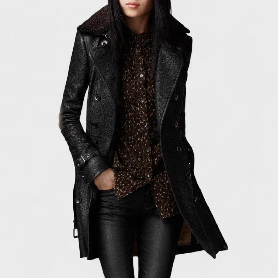 Berenice™ | Elegant Leather Jacket
