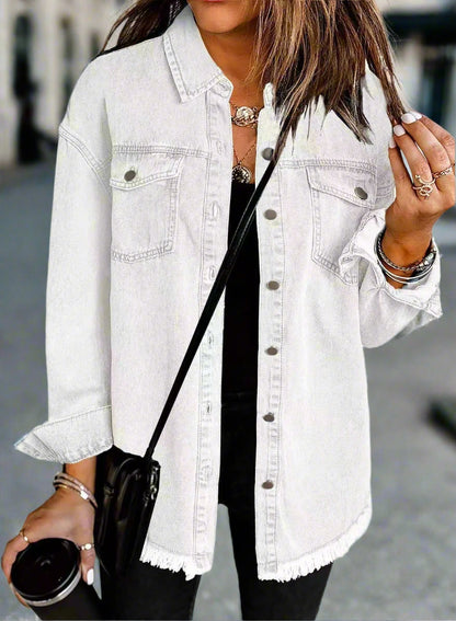 Amoria™ | Classic Denim Jacket for Everyday