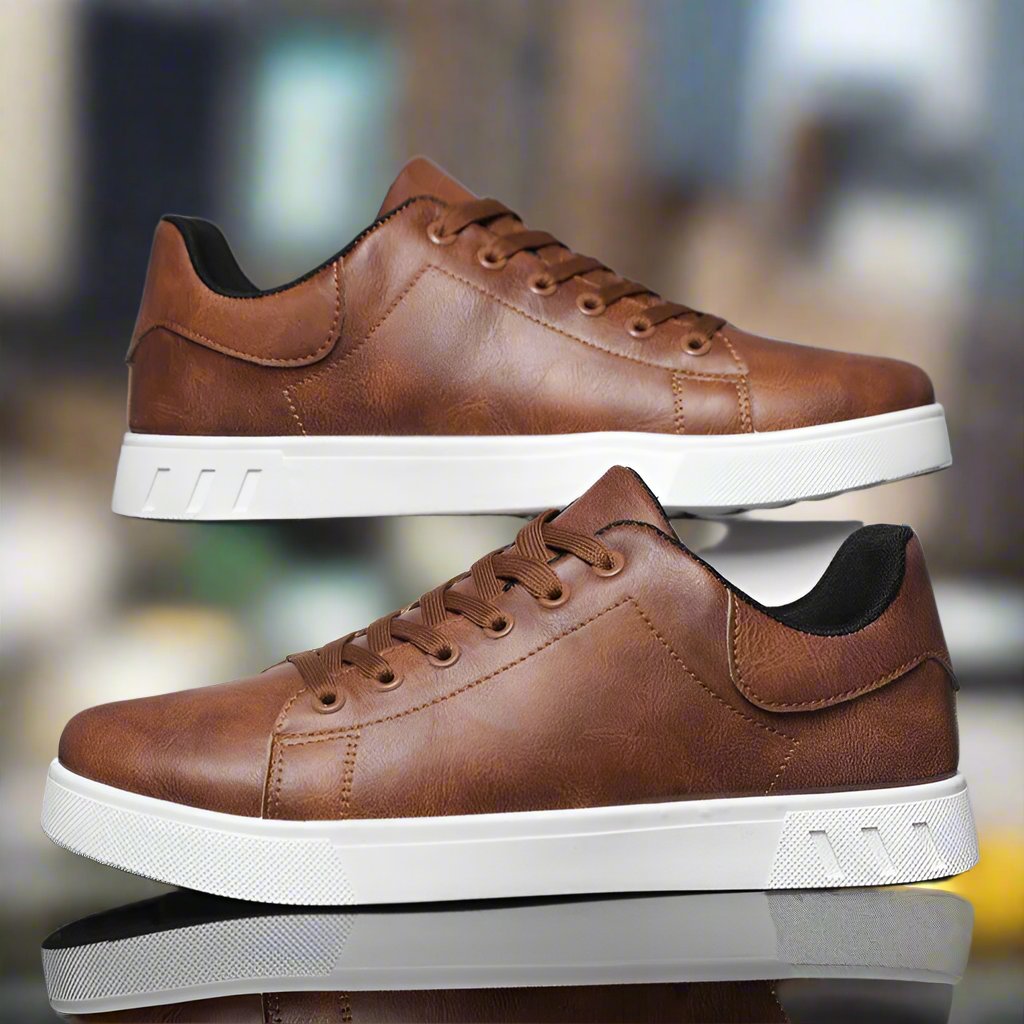 Lenni™ | Leren sneakers