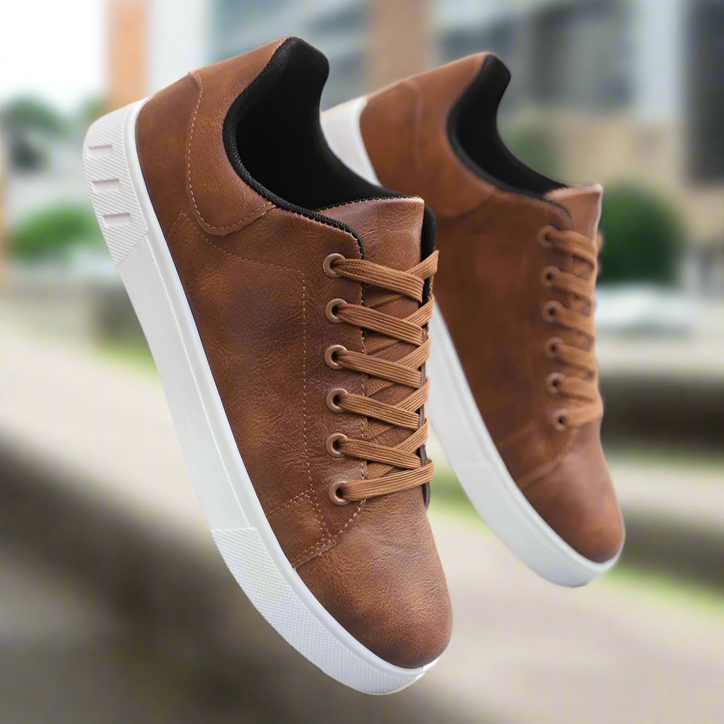 Lenni™ | Leren sneakers