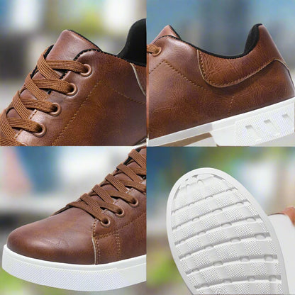 Lenni™ | Leren sneakers
