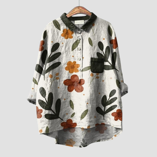 Lilith™ | Oversized Floral Shirt