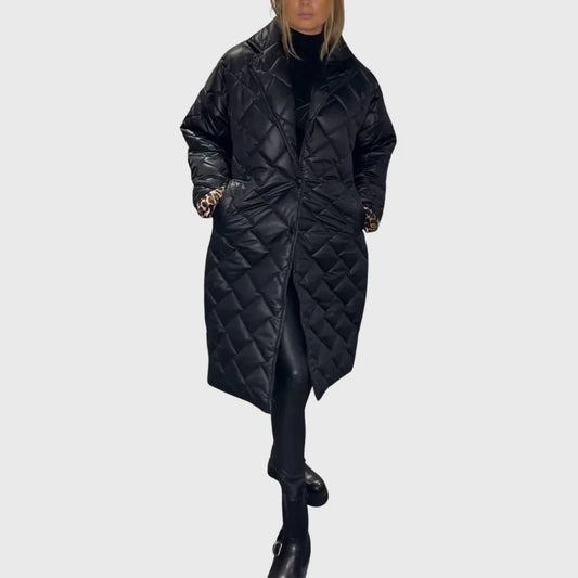 Evalina™ | Reversible Quilted Coat
