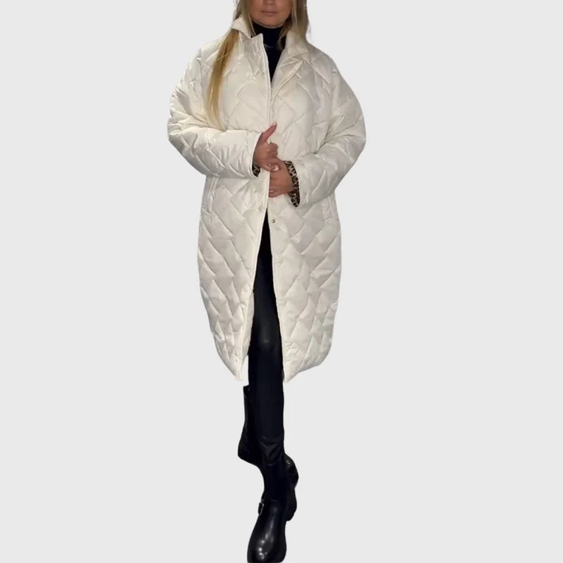Evalina™ | Reversible Quilted Coat