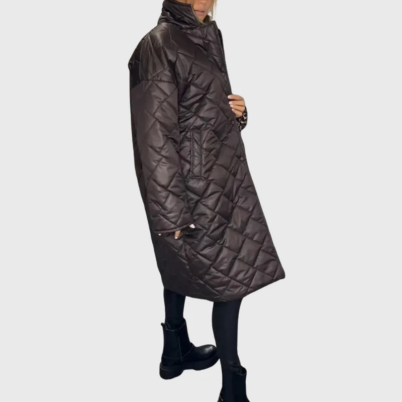 Evalina™ | Reversible Quilted Coat